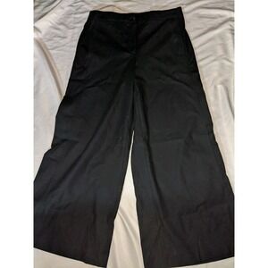 Ann Taylor The Marina Pant 10T Black High Rise Wide Leg Tall Ann Taylor Pants